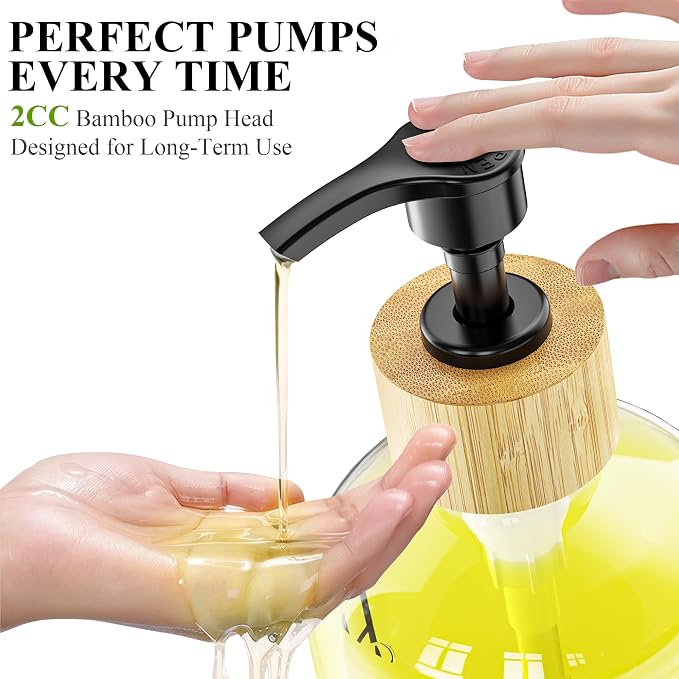 Cisily Kitchen Dish Soap Dispenser Set - Image 4