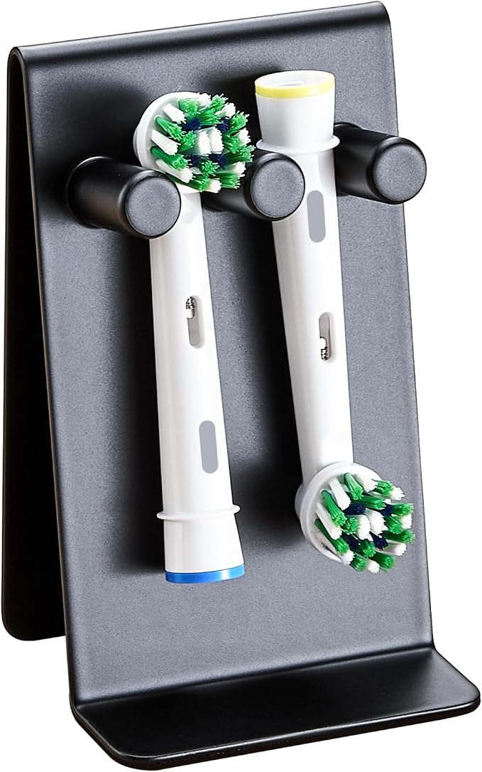 Electric Toothbrush Head Holder Adhesive or Tabletop, Tooth Brush Holder by WelcometoOukimly