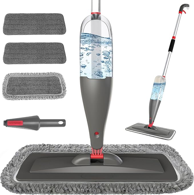 CLDREAM Spray Mop for Floor Cleaning by Makecleaningmoreefficient