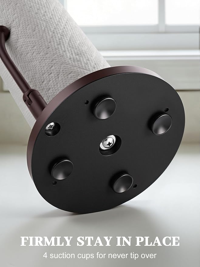 SMARTAKE Paper Towel Holder Countertop, Non-Slip Weighted Base - Image 6