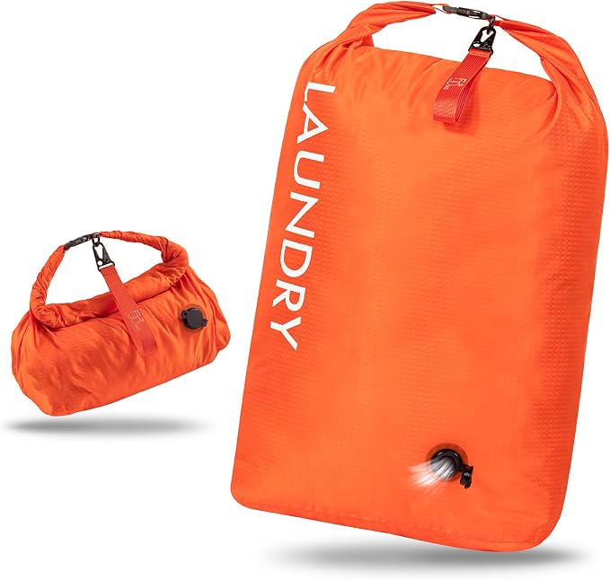Travel Laundry Bag, Vacuum Compression Dirty Clothes Travel Bag by CANBOX