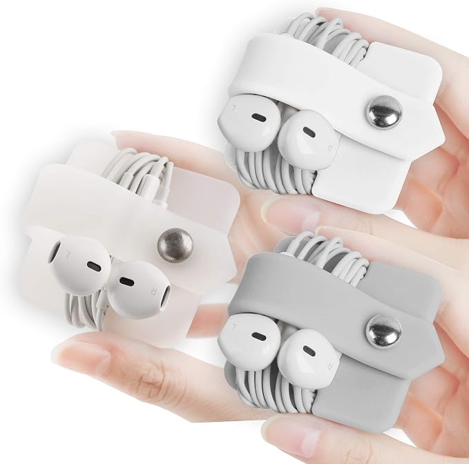 Cord Organizer Earbuds Holder Earphone Wrap Earphones Organizer Headset - Image 2