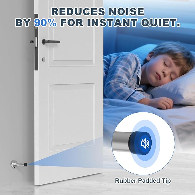 Door Stopper, No Drilling Wall Protection - Image 4