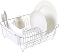 Sweet Home Collection Metal 2 Piece Dish Drying Rack Set Drainer by SweetHomeCollection