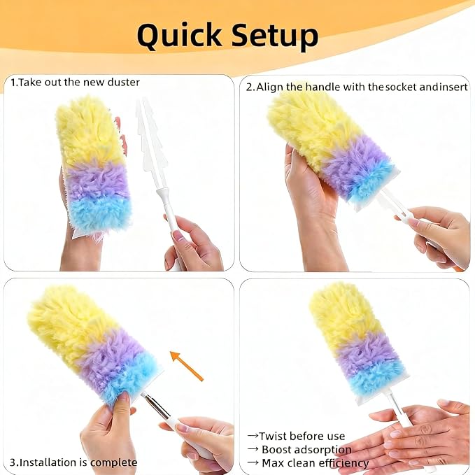 Heavy Duty Duster Refills, Disposable Dusters Kit - Image 3