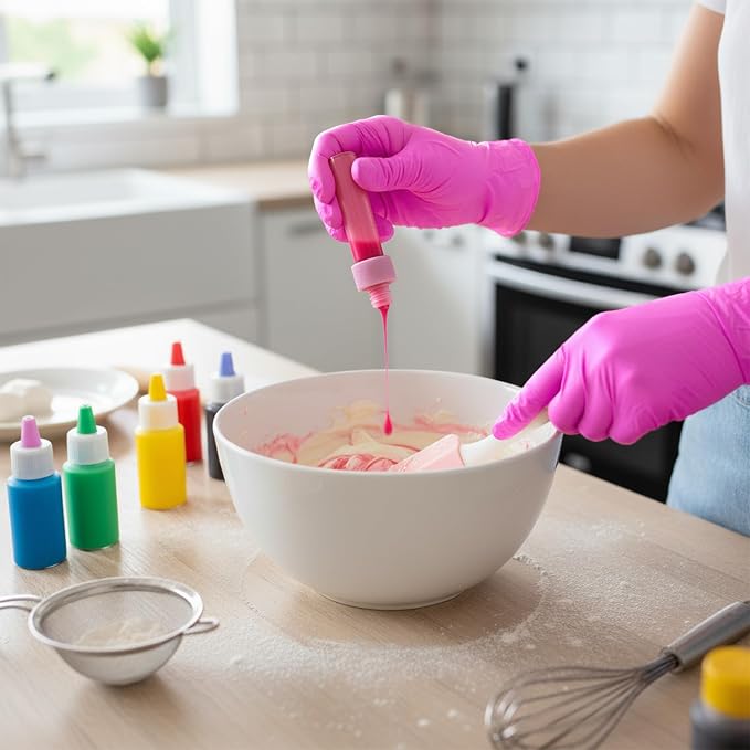 SwiftGrip Powder-Free Nitrile Gloves, Disposable Nitrile Gloves, Latex-Free - Image 7