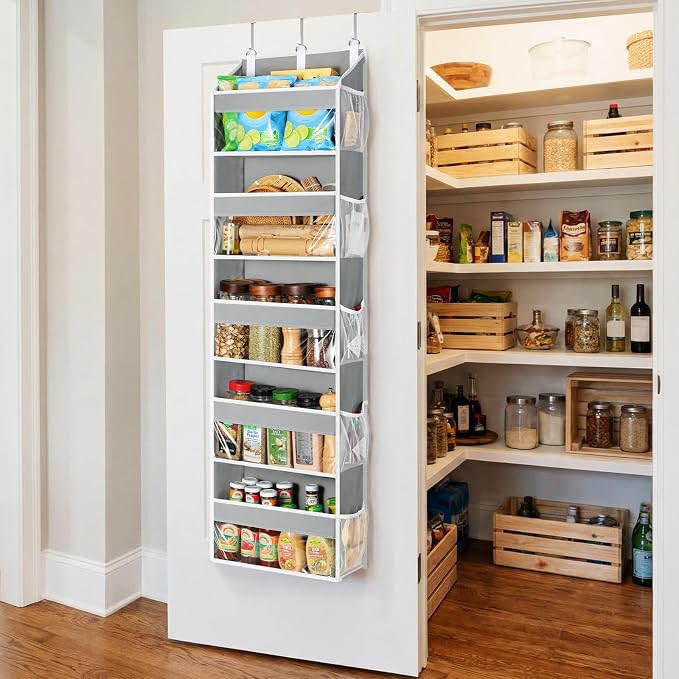 Yecaye Over the Door Organizer 5 Tiers, Heavy Duty Hanging Storage - Image 5