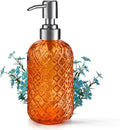 Kaishun 14 OZ Refillable Glass Soap Dispenser by Kaishun