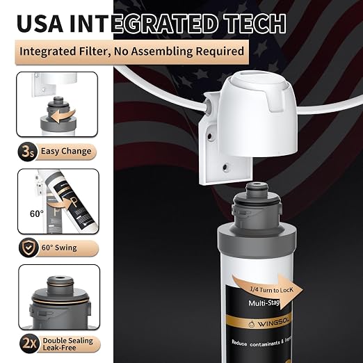 WINGSOL Under Sink Water Filter System - Image 6
