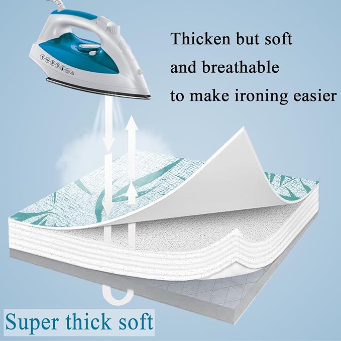 Small Ironing Board Cover Scorch Resistant, Cotton Iron Cover - Image 5