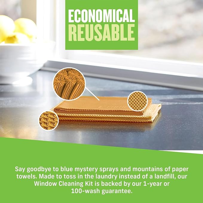 E-Cloth Window and Glass Cleaner Kit, Just Add Water - Image 5
