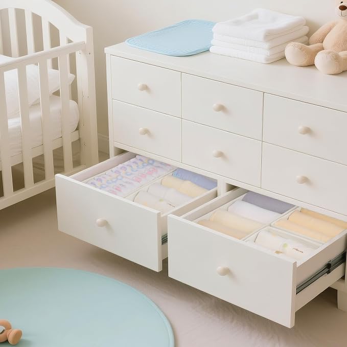 Drawer Organizer Clothes, 14 Pack Dresser Organizer - Image 2