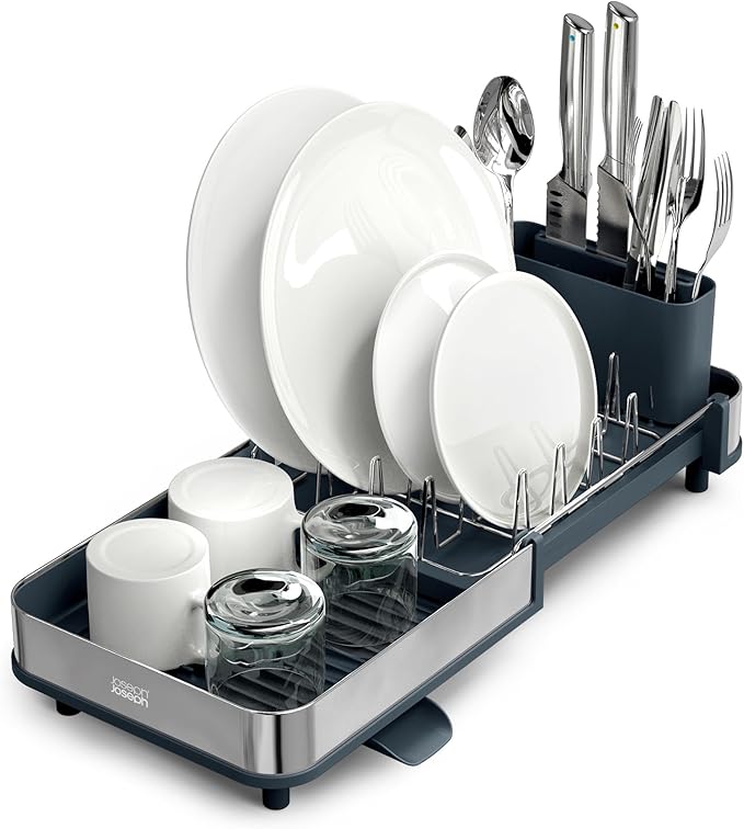 Joseph Joseph Extend Slim Steel Expandable Dish Drying Rack by Unknown