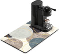 Rnivvi Coffee Mat, Hide Stain Rubber Backed Absorbent Dish Drying Pad by Rnivvi