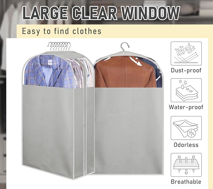 MISSLO 10" Gusseted Garment Bags - Image 5