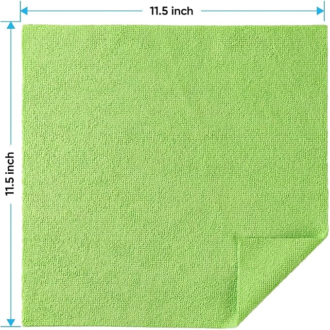 HOMEXCEL Microfiber Cleaning Cloth 100 PK, Towels - Image 2