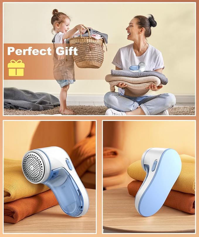 Fabric Shaver, Lint Remover for Clothes, Effectively and Quickly Remove Pills - Image 7