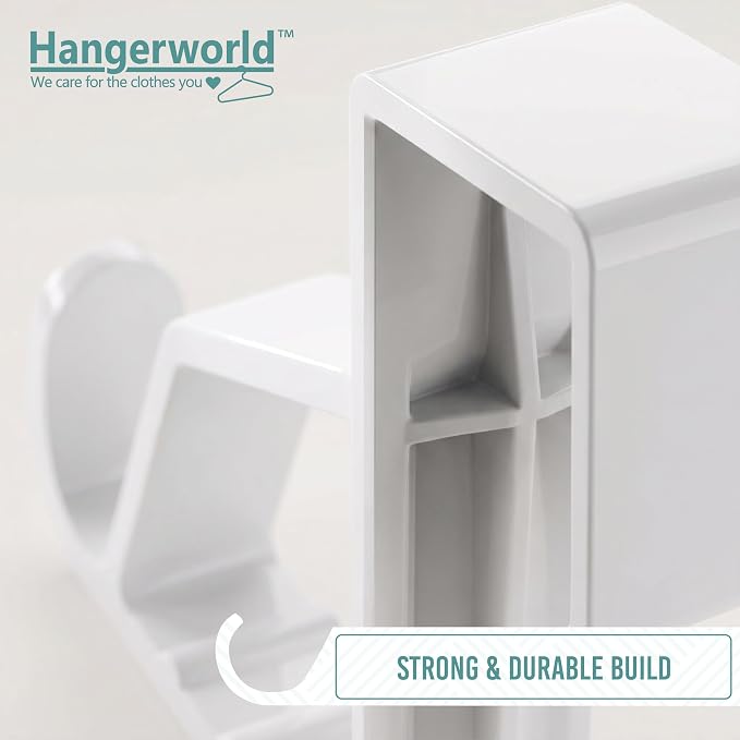 HANGERWORLD 2 Pack Over The Door Hooks - Image 8