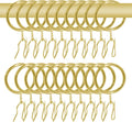 40 Pcs Metal Curtain Rings Drapery Rings Curtain Rod Rings and Metal Curtain by WISION
