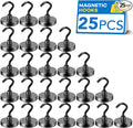 LOVIMAG Magnetic Hooks for Cruise Essentials 2026 Cabins Door 25 Pack-85LBS by LOVIMAG