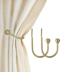 ARNORX Curtain Holdbacks, Decorative French Ball End, Curtain Drapery Holdbacks by ARNORX