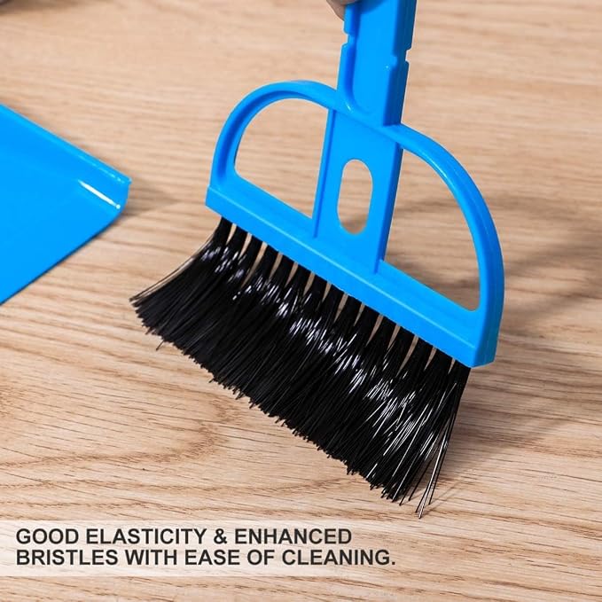 Mini Dustpan and Brush Set, Small Broom - Image 6
