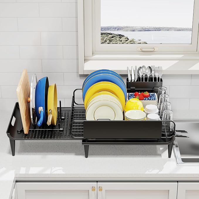 Urackify Expandable Dish Drying Rack - Image 9