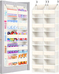 Heavy Duty Over The Door Organizer 5 Tiers, Extra Large Behind Door Storage of by UVIAHOMIHOMEORGANIZER
