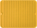 Silicone Dish Drying Mat, Non-Slip Easy Clean Sink Mat, Large Heat-resistant by MODENGKONGJIAN