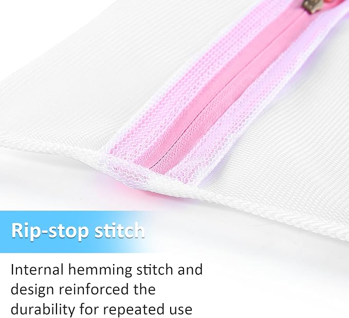 GOGOODA Mesh Laundry Bags for Delicates Durable Protective Wash Bags - Image 3