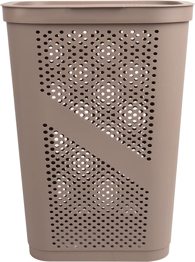 Mind Reader 60L Slim Laundry Hamper, Clothes Basket, Ventilated - Image 5
