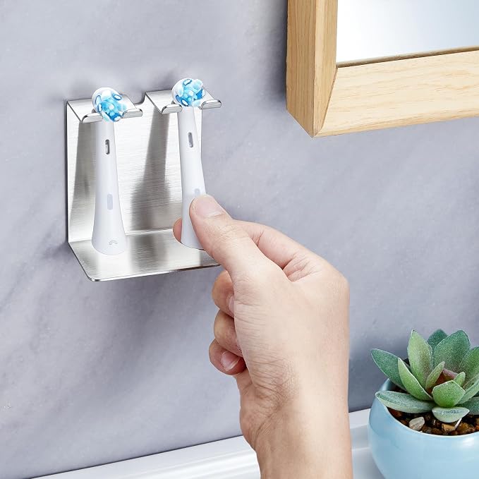 Electric Toothbrush Head Holder, Oukimly Toothbrush Holder Wall Mounted or - Image 5