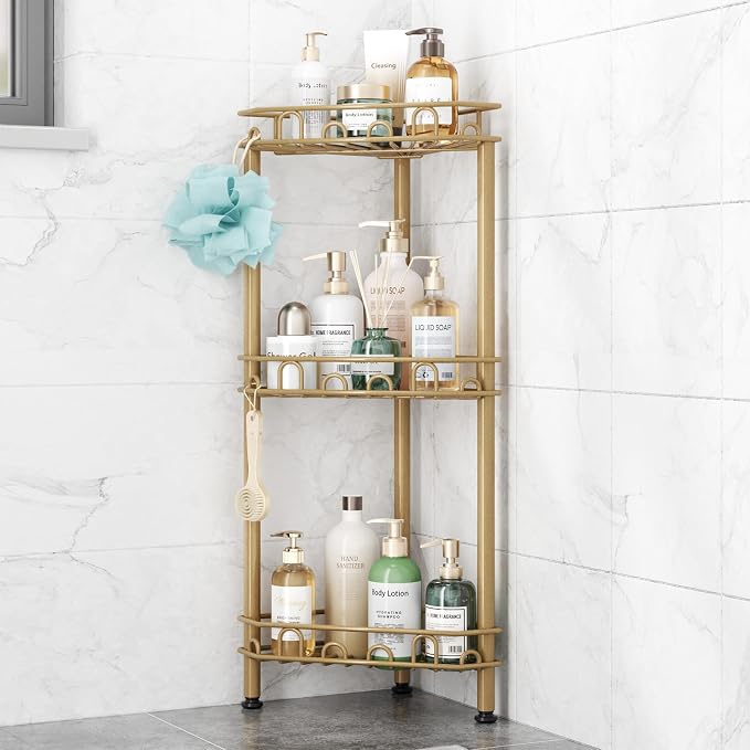 SWTYMIKI Standing Shower Caddy Corner by SwtyMiki-TidyHomeSweetLife