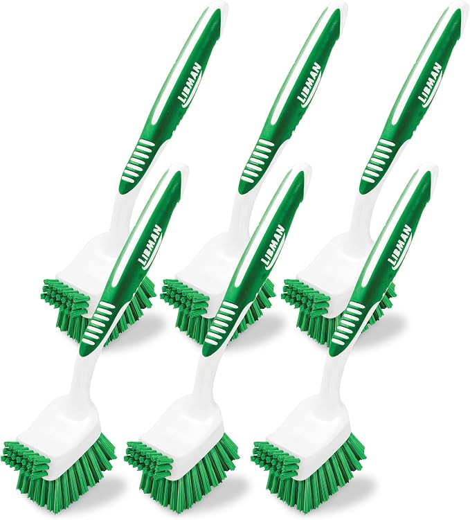 Libman Big Job Kitchen Brush, Dishwasher Safe, 6 Pack by TheLibmanCompany