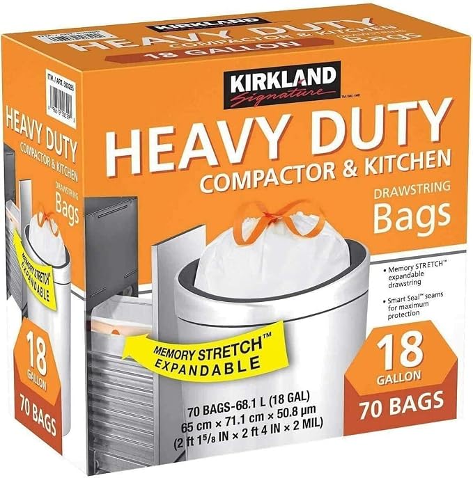 KIRKLAND SIGNATURE Compactor Kitchen Trash Bag by KIRKLAND
