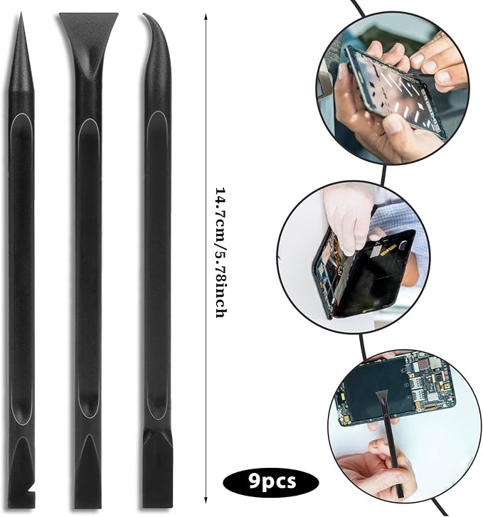 Crevice Cleaning Tool, Remove Stickers Labels Oil Stains Dirt - Image 4