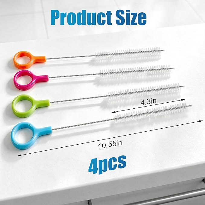 AONEZ Straw Cleaner Brush Set - Image 2