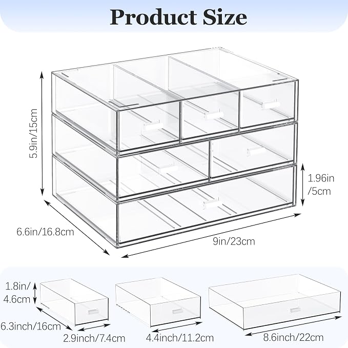 3 Tier Stackable Desk Organizer - Image 3