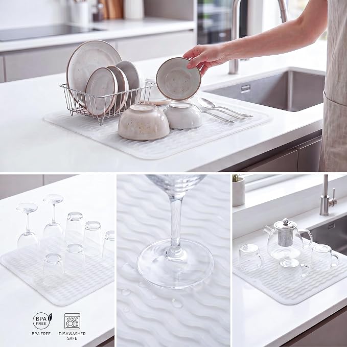 MicoYang Silicone Dish Drying Mat - Image 4