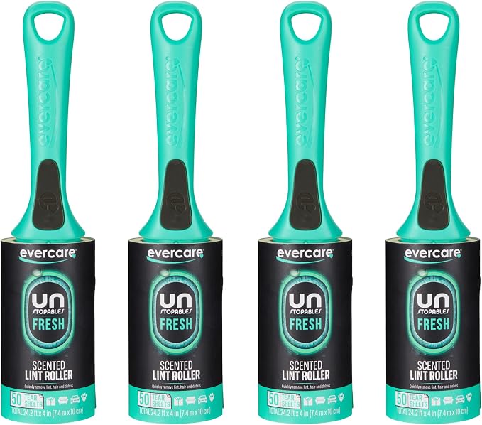 Evercare with Unstopables Fresh Scent All-Purpose Lint Roller, 50 Layers Per by Evercare