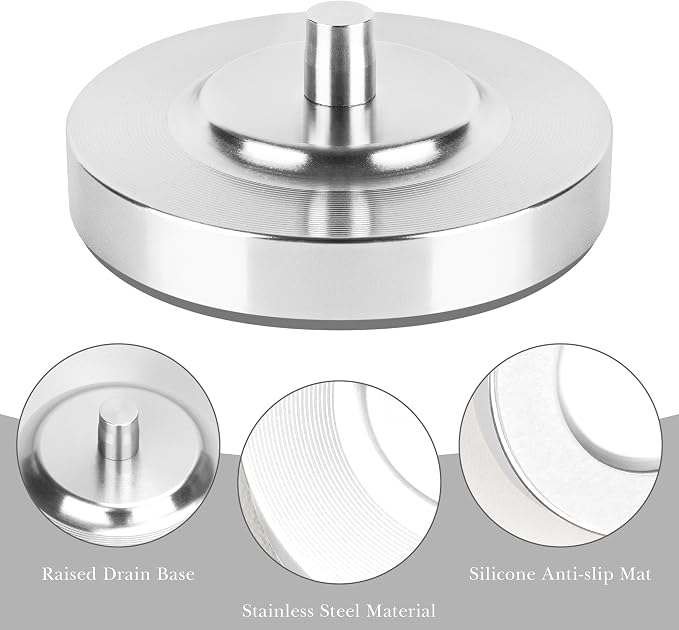 2Pack Silver Electric Toothbrush Holder - Image 3