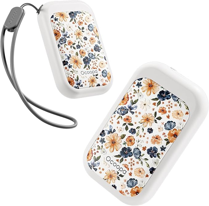 OCOOPA AI Magnetic Hand Warmers Rechargeable 2 Pack, 5000mAh Ultra-Thin Electric Glove Heater Handwarmer,UL Certified, Men Women Gifts for Christmas,Birthday,Winter Essentials,UT4 Young