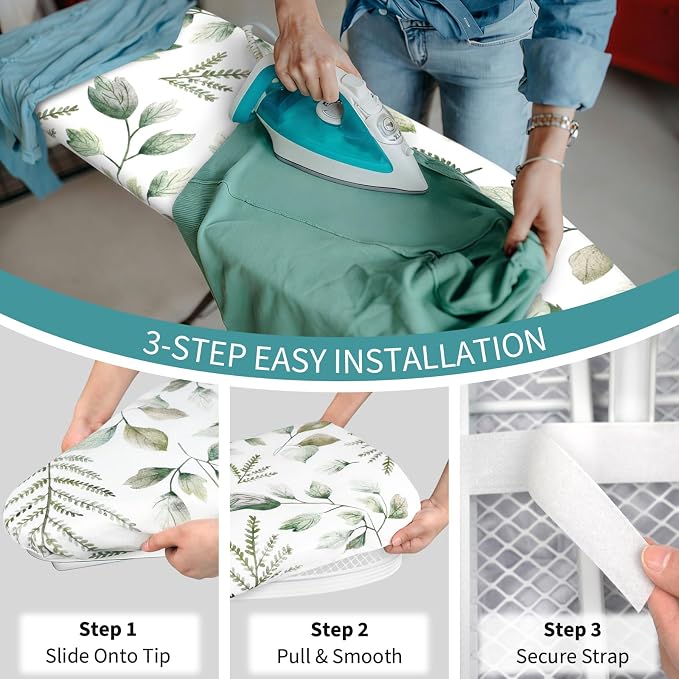 Leaves Ironing Board Cover and Pad - Image 4