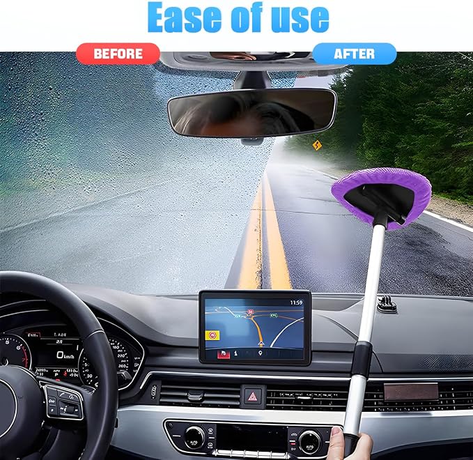 Extendable Car Windshield Cleaning Tool - Image 6