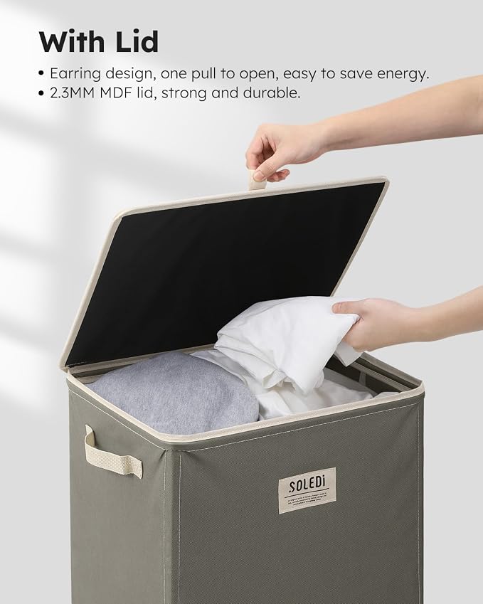 SOLEDI 100L Laundry Hamper - Image 5