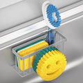 MURLONG Sponge Holder Smiley Face, Sink Organizer by MURLONG