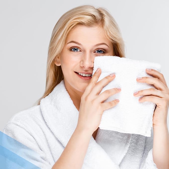 Infinitee Xclusives 100% Cotton Luxury Wash Cloths - Image 6