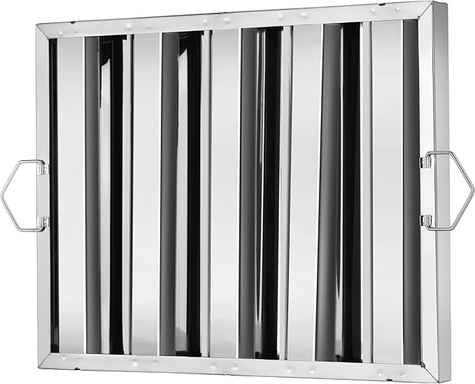 New Star Foodservice 54354 Stainless Steel Hood Filter 20" W x 16" H
