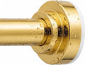 TEECK Shower Curtain Rod, 27-76 inch Adjustable Spring Tension Curtain Rod by HOME