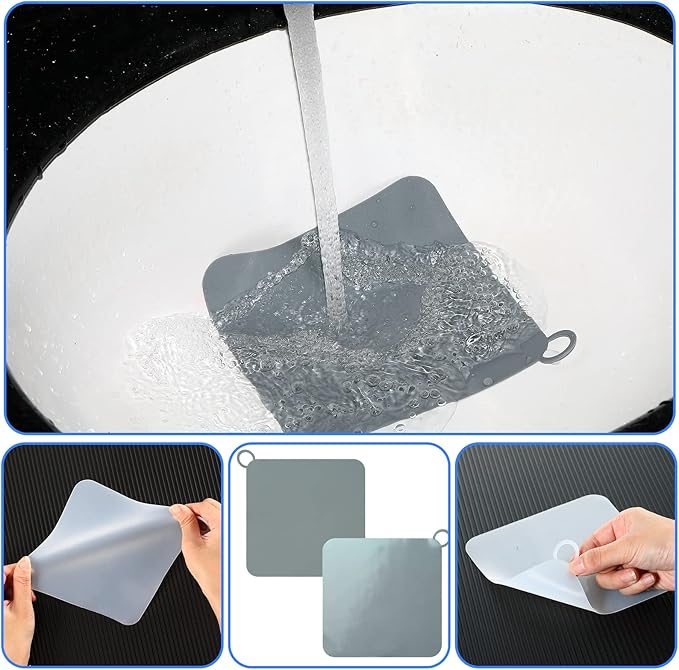 6 Pack Drain Covers for Bugs, 6 X 6 Inch, Anti Odor and Cockroach, Kitchen - Image 5